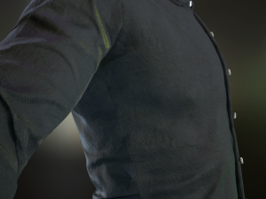 black shirt 3D Модель