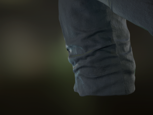 black shirt 3D Модель