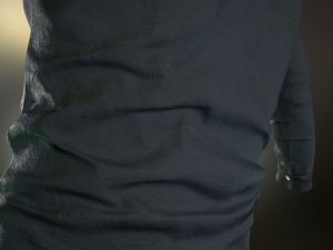 black shirt 3D Модель