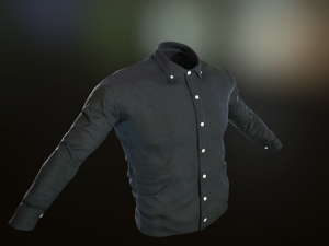 black shirt 3D Модель