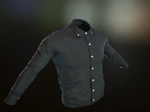 black shirt 3D Model