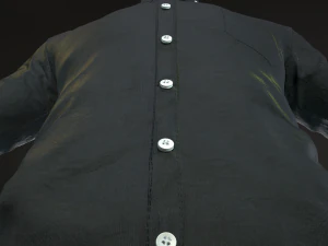 black shirt 3D Model