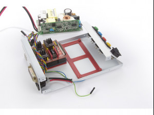 pcb arm for arduino uno and meanwell epp-100-24 3D Baskı Modeli