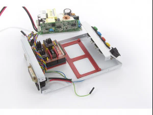 pcb arm for arduino uno and meanwell epp-100-24 3D Print Model