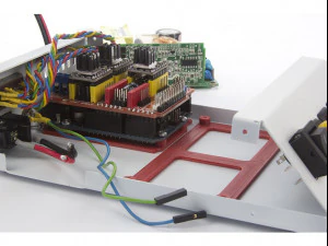 pcb arm for arduino uno and meanwell epp-100-24 3D Print Model