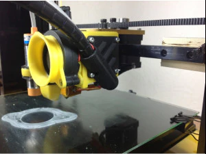 inlet for fan 50 mm 3D Print Model