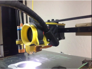 inlet for fan 50 mm 3D Print Model