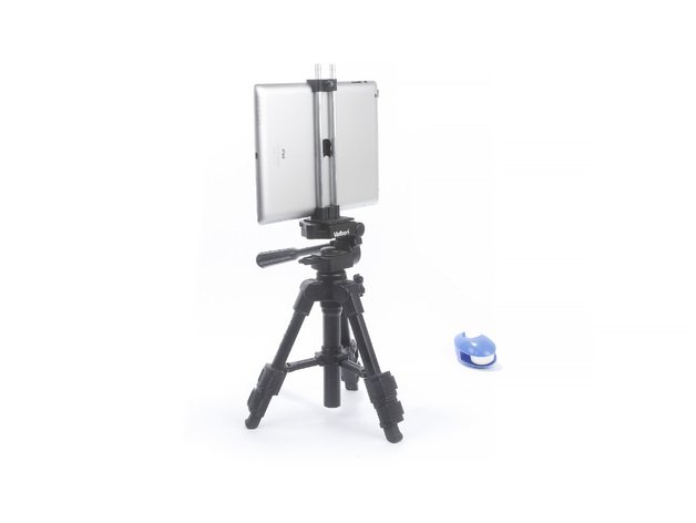 clamp for ipad 4 on a tripod 3D 프린트 모델 .c4d .max .obj .3ds .fbx .stl .blend 