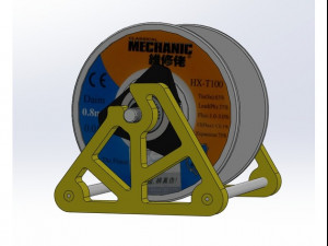 solder spool holder 3D-Druckmodell