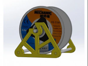 solder spool holder 3D Print Model