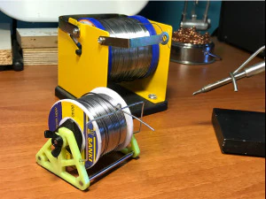 solder spool holder 3D Print Model