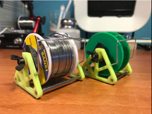 solder spool holder 3D Print Model