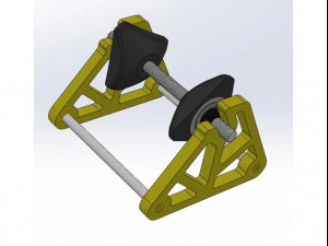 solder spool holder 3D Print Model