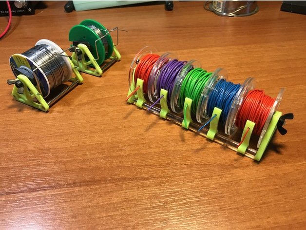 Wire Spool Holder Small, 3D-Modelle herunterladen