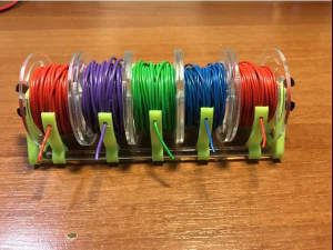 wire spool holder 3D Print Model