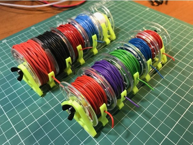 Industrial Bench Wire Spool Holder