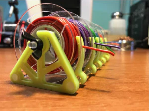 wire spool holder 3D Print Model