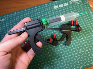 solder paste and flux dispenser 3D-Druckmodell