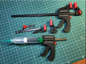 solder paste and flux dispenser 3D-Druckmodell