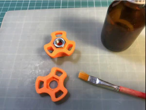 knob for nuts m8 3D Print Model