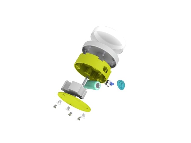 vibratory washing machine Modello di stampa 3D .c4d .max .obj .3ds .fbx .stl .blend 