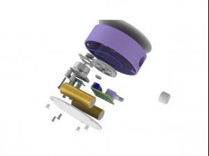 agitador magn&eacute;tico port&aacute;til Modelo de Impressão 3D