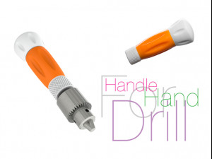 handle for hand drill 3D 프린트 모델