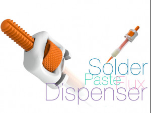 solder paste and flux dispenser 3D 프린트 모델