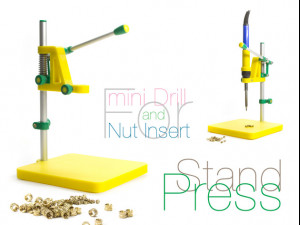 stand press 2 in 1 3D 프린트 모델