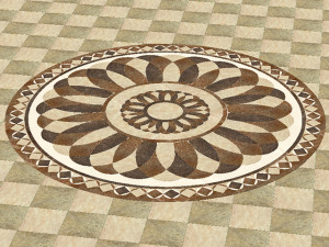floor design classic model 3D 模型