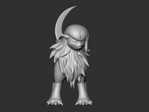 absole pokemon 3D Print Model
