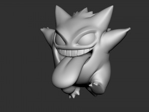 gengar pokemon 3D Print Model