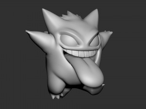 gengar pokemon 3D Print Model