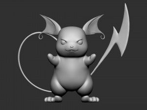 raichu pokemon 3D Принт Модель