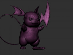 raichu pokemon 3D Принт Модель