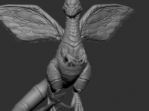 realistic flygon pokemon Modello di stampa 3D