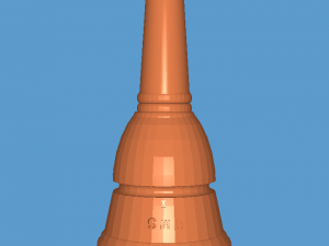 schaller 1-l trombone mouthpiece Modelo de Impressão 3D
