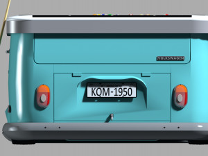 snooker table volkswagen kombi Modelo 3D