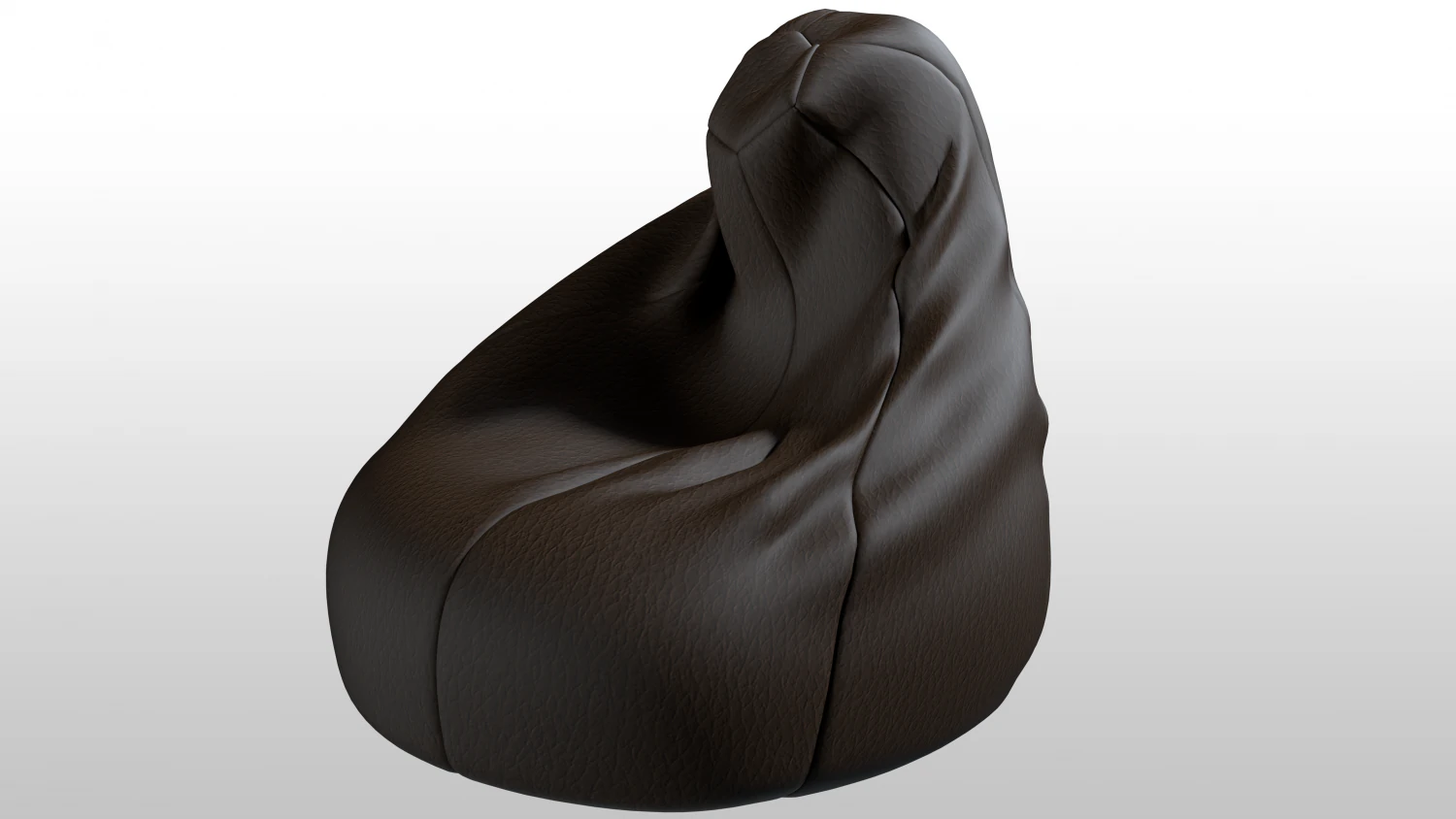 bean bag 3D Model .c4d .max .obj .3ds .fbx .stl .blend 