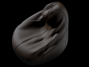 bean bag 3Dモデル