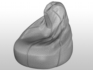 bean bag 3Dモデル