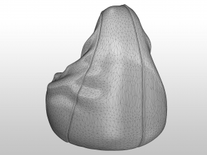 bean bag 3Dモデル