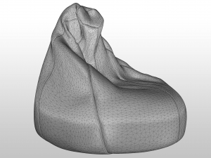 bean bag 3Dモデル