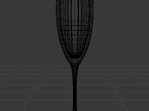 set of glasses and decanter Model 3D
