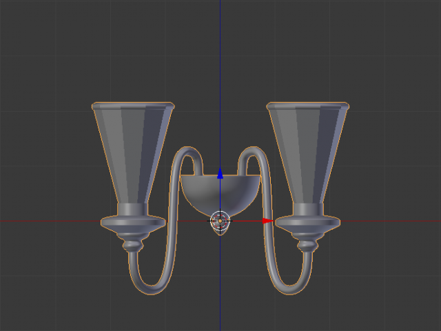 simple lamp Modèle 3D .c4d .max .obj .3ds .fbx .stl .blend 