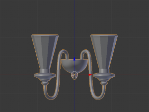 simple lamp 3D Model