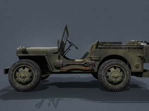 jeep willys 3D Model