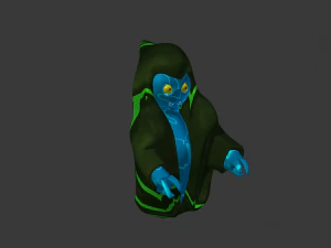 유령 3d 판타지 3D 모델