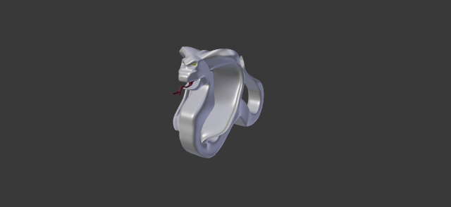 cobra 3d asset 3D मॉडल .c4d .max .obj .3ds .fbx .stl .blend 