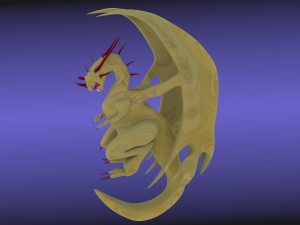 3d sand dragon fantasy 3D 모델